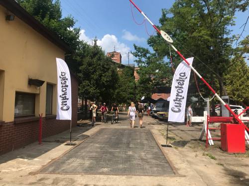 Zdjęcie przedstawia wydarzenie, które odbyło się 22.07.2022 r. otwarcie Cukroteki w Pruszczu Gdańskim